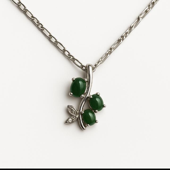 Green Gemstone Necklace