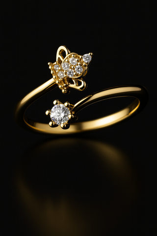 Aurivine ring
