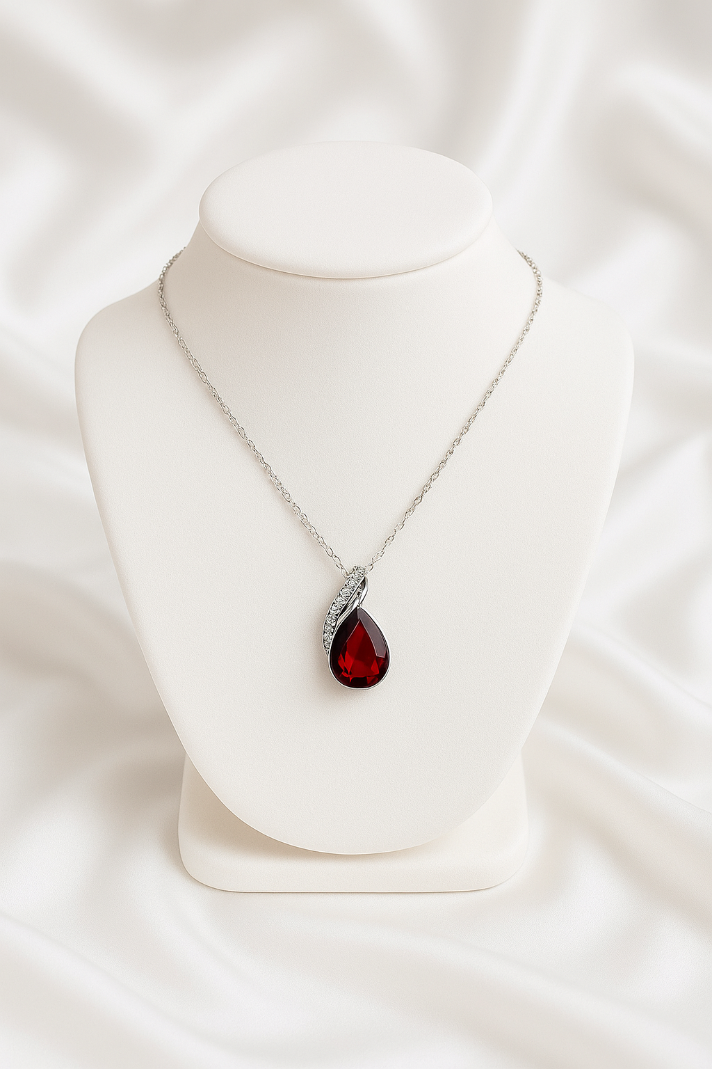 Crimson Embrace Necklace