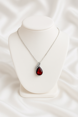 Crimson Embrace Necklace