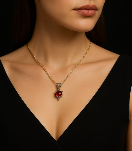 Crimson Necklace